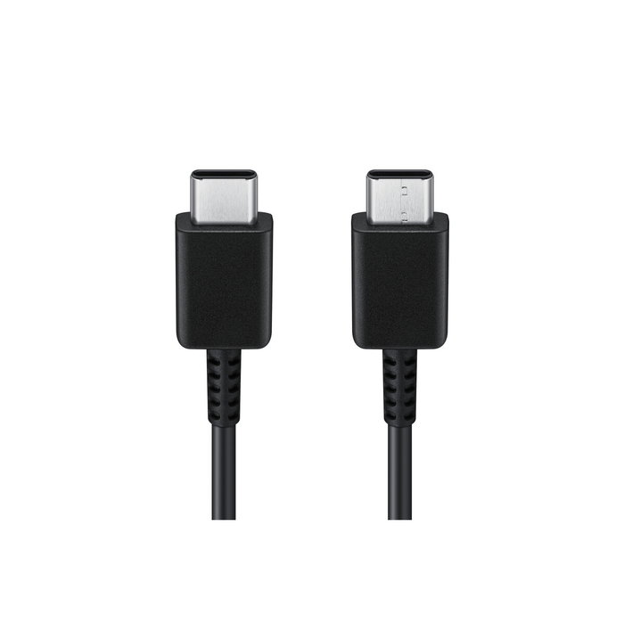Samsung Cable USB-C a USB-C EP-DA705BBEGWW Negro 1m Samsung Cable USB-C a USB-C EP-DA705BBEGWW Negro 1m