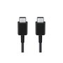 Samsung Cable USB-C a USB-C EP-DA705BBEGWW Negro 1m