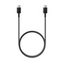 Samsung Cable USB-C a USB-C EP-DA705BBEGWW Negro 1m