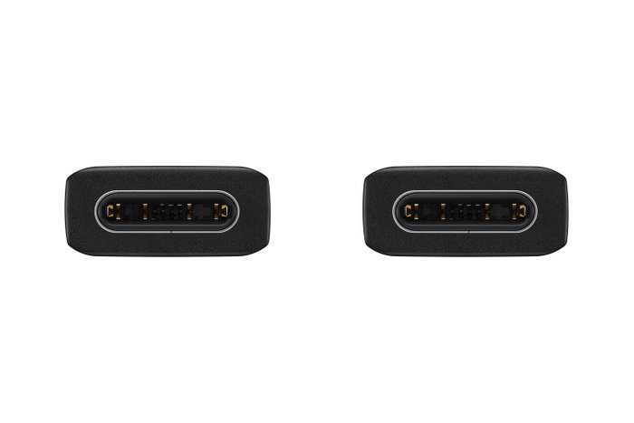 Samsung Cable USB-C a USB-C EP-DA705BBEGWW Negro 1m Samsung Cable USB-C a USB-C EP-DA705BBEGWW Negro 1m