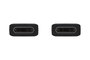 Samsung Cable USB-C a USB-C EP-DA705BBEGWW Negro 1m