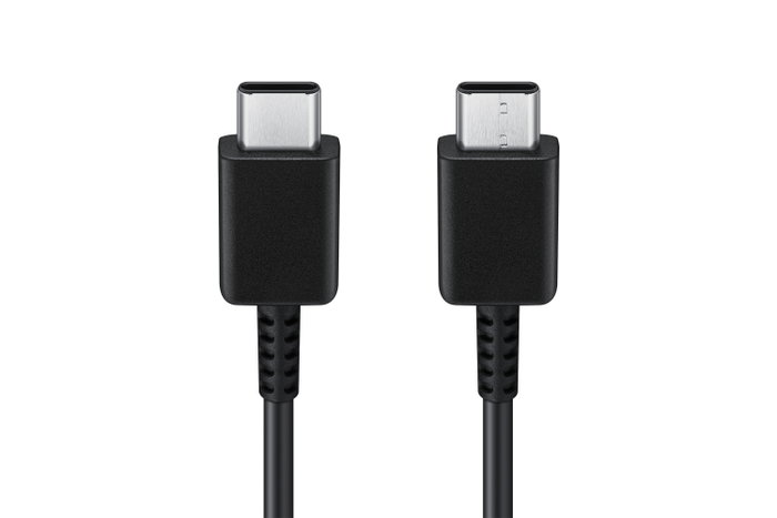Samsung Cable USB-C a USB-C EP-DA705BBEGWW Negro 1m Samsung Cable USB-C a USB-C EP-DA705BBEGWW Negro 1m