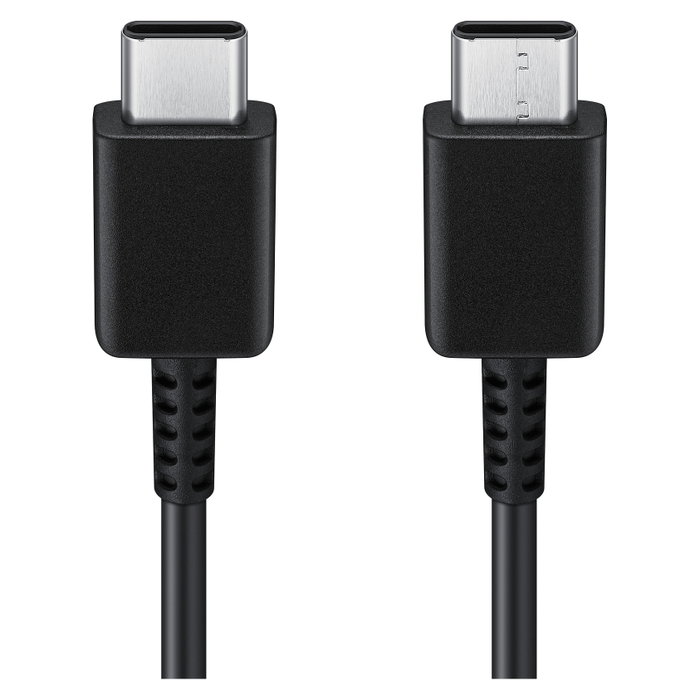 Samsung Cable USB-C a USB-C EP-DA705BBEGWW Negro 1m Samsung Cable USB-C a USB-C EP-DA705BBEGWW Negro 1m