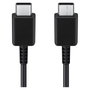 Samsung Cable USB-C a USB-C EP-DA705BBEGWW Negro 1m