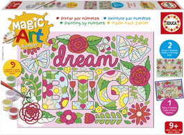 EDUCA BORRAS MAGIC ART NUMBER ART +9 FLORES