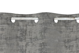 DKD Home Decor Cortina Gris Claro 260 x 140 cm (2 Unidades) Poliester