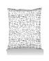 Atelier Del Sofa Silla de Grano Gigante EMC2 White, 100% STYROFOAM, Tela Repelente al Agua, 180x140x30 cm