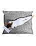 Atelier Del Sofa Silla de Grano Gigante EMC2 White, 100% STYROFOAM, Tela Repelente al Agua, 180x140x30 cm