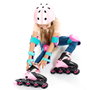 Molto Set De Protecciones Rosa 6 piezas talla M