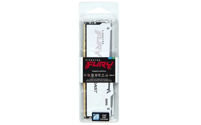 Kingston FURY Beast RGB DDR5 32 GB 5600 MT/s CL36 - Blanco