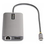 Startech USB-C Triple-Monitor Multiport Adaptador HDMI/DP/Lector de Tarjetas - Docking Station USB-C 3.2 Gen 1 Thunderbolt