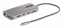 Hub USB Startech 154B-USBC-MULTIPORT Gris 100 W
