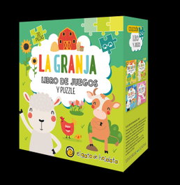 GATO DE HOJALATA, La granja (Libro+Puzzle 30 piezas)