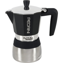 Pedrini MyMoka Induction - Cafetera Moka de 6 Tazas