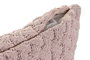 DKD Home Decor Cojín de Punto Rosa Palo 45x45 cm