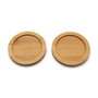 Bredemeijer Set de 2 Tazas de Té Umea con Posavasos de Bambú, 200ml