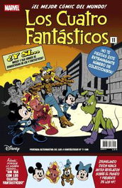 Panini España S.A. Los 4 Fantásticos 07 (Portada Disney Fantastic Four 11) Marvel