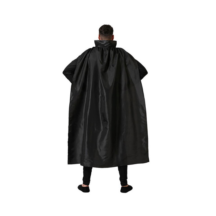 HEROE COMIC Disfraz Superhéroe Adulto Hombre Negro Tallas M-L