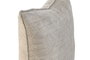 DKD Home Decor Cojín de Poliéster Jacquard Beige 45x45x45 cm