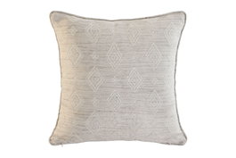 DKD Home Decor Cojín de Poliéster Jacquard Beige 45x45x45 cm