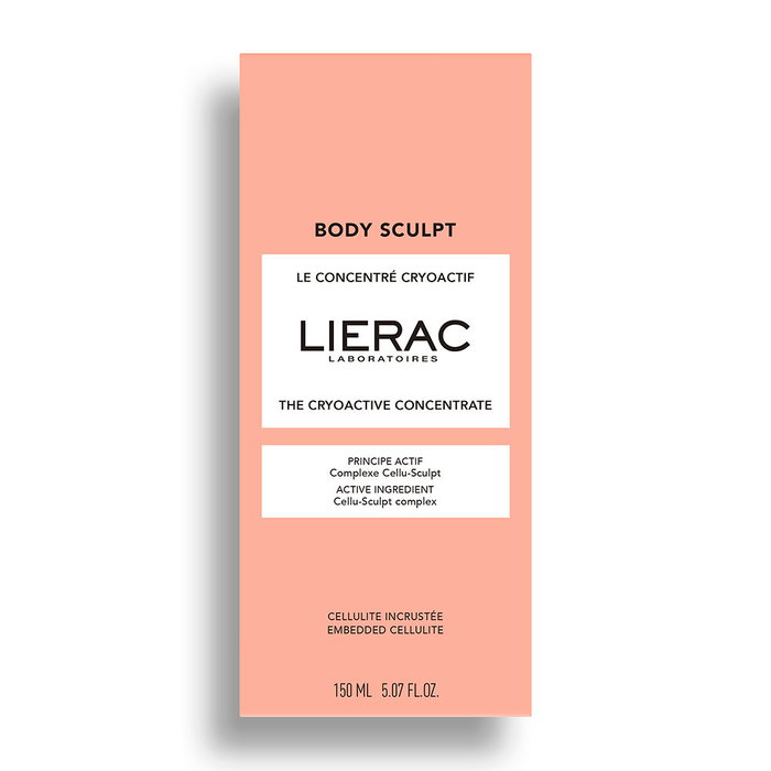 Lierac BODY SCULPT Concentrado Crioactivo 150 ml - Tratamiento Anticelulítico Intenso con 90% Ingredientes Naturales