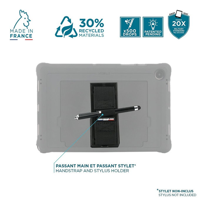 Mobilis Funda Antigolpes PROTECH para iPad 10.9 Pulgadas Negro Mobilis Funda Antigolpes PROTECH para iPad 10.9 Pulgadas Negro