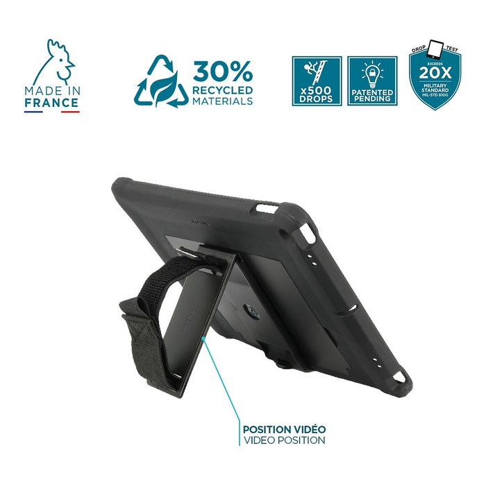 Mobilis Funda Antigolpes PROTECH para iPad 10.9 Pulgadas Negro Mobilis Funda Antigolpes PROTECH para iPad 10.9 Pulgadas Negro
