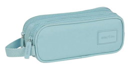 Safta Portatodo Doble Azul 21x8x6cm