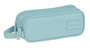 Safta Portatodo Doble Azul 21x8x6cm