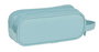 Safta Portatodo Doble Azul 21x8x6cm