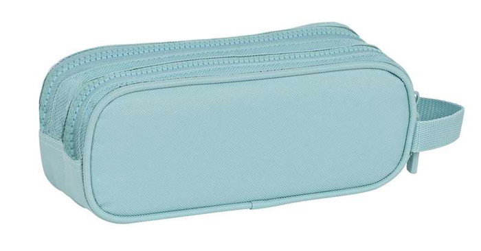 Safta Portatodo Doble Azul 21x8x6cm