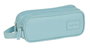 Safta Portatodo Doble Azul 21x8x6cm