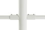 DKD Home Decor Lámpara de Techo de Metal y Cristal con Bolas, Blanco