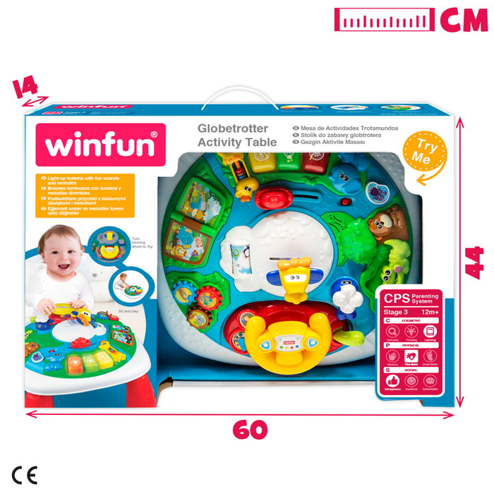 Winfun Mesa de actividades Trotamundos Winfun Mesa de actividades Trotamundos
