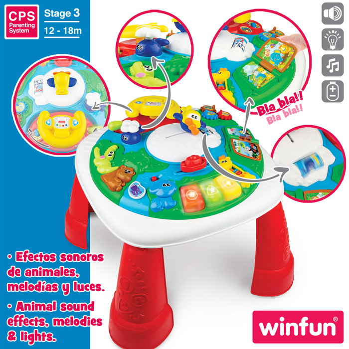 Winfun Mesa de actividades Trotamundos Winfun Mesa de actividades Trotamundos