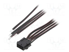 ESPE Cable de alimentación Micro-Fit 3.0 macho de 8 pines, 0,4m