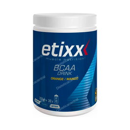 ETIXX Recovery Bcaa Powder Naranja/Mango 300Gr suplemento recuperación muscular para deportistas