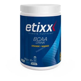 ETIXX Recovery Bcaa Powder Naranja/Mango 300Gr suplemento recuperación muscular para deportistas