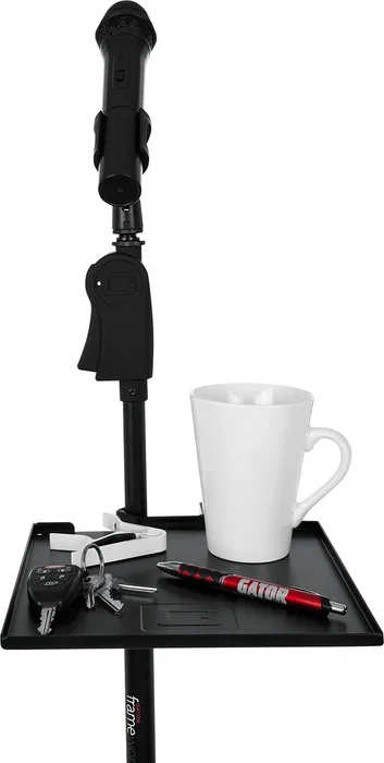 FRAMEWORKS Bandeja Para Accesorios De Micrófono Gator 9" X 9"