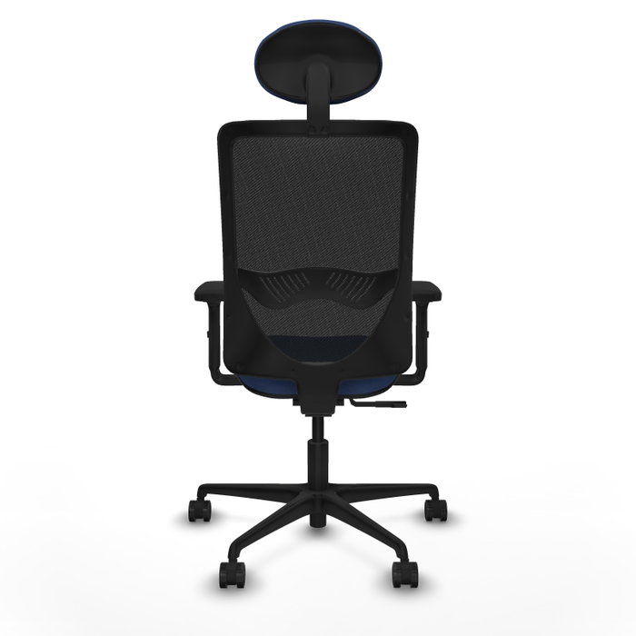 PIQUERAS Y CRESPO Silla de oficina Zulema con mecanismo Sincro, Azul marino y Negro PIQUERAS Y CRESPO Silla de oficina Zulema con mecanismo Sincro, Azul marino y Negro