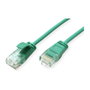 ROLINE GREEN 21.44.3934 Cable de Red UTP Patch Cat.6A LSOH 1.5 m (Categoría 6A, Clase EA, Delgado, Verde) para Alta Velocidad 10 Gbit/s