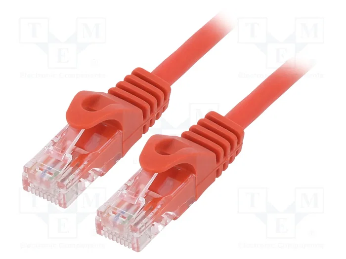 GEMBIRD Patch cord Cat 6 U/UTP Rojo 0,25 m