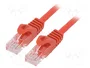 GEMBIRD Patch cord Cat 6 U/UTP Rojo 0,25 m