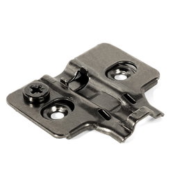 HERRAJES ALK Base de Bisagra PUMA Clip CAM H0 Grafito 4,5mm