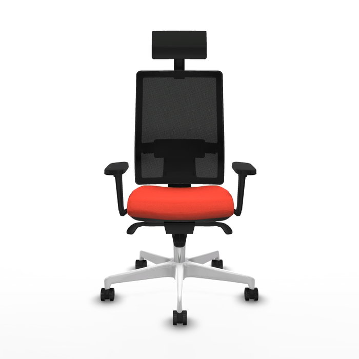 PIQUERAS Y CRESPO Silla de oficina Horna con mecanismo Sincro, Naranja oscuro y Negro PIQUERAS Y CRESPO Silla de oficina Horna con mecanismo Sincro, Naranja oscuro y Negro