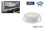 Inde Tapa para Microondas Transparente 'Montera', Diámetro 24 cm (24 Unidades)