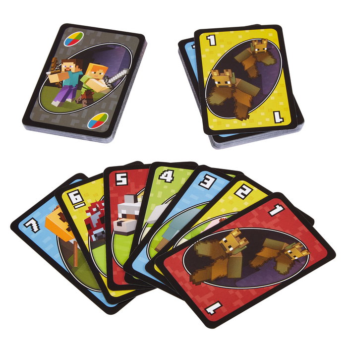 Minecraft Juego de cartas UNO