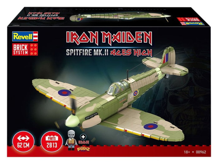 Revell Iron Maiden Spitfire MK.II Aces High Brick System Revell Iron Maiden Spitfire MK.II Aces High Brick System