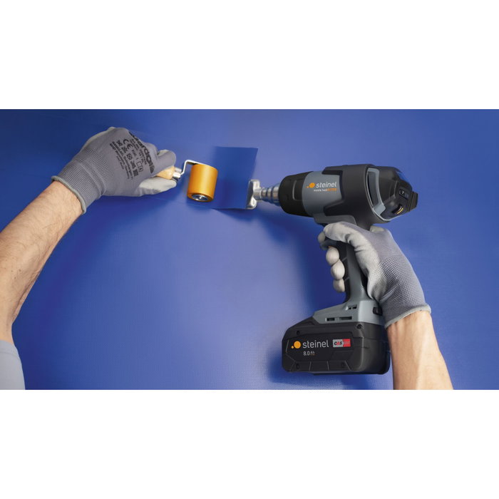 Steinel Mobile Heat MH5 Set Pistola de Aire Caliente Inalámbrica con Batería 18V 5,5 Ah