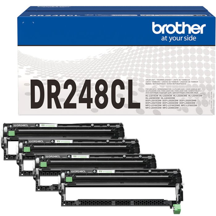 Brother DR-248CL Multipack de Unidades de Tambor (BK/C/M/Y)
